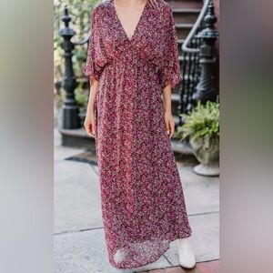 Easel Boutique Maxi Dress